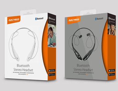 AVAC中恒佳华品牌蓝牙耳机包装设计