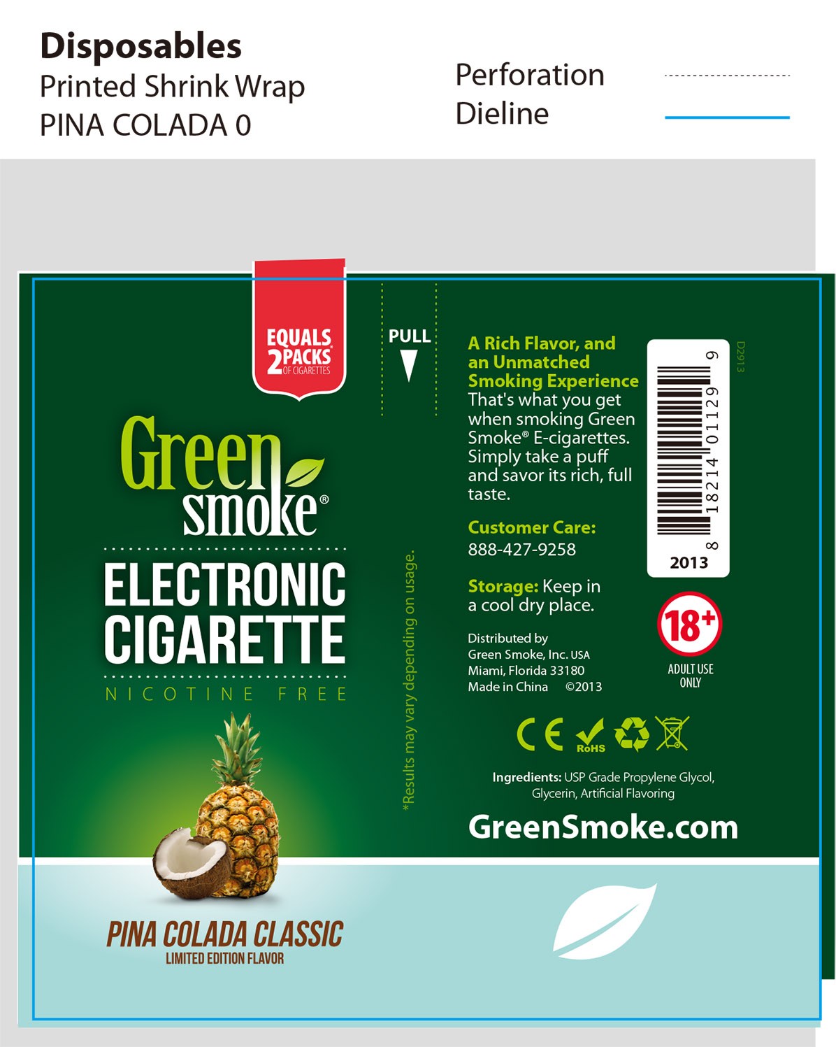 Greensmoke电子烟包装设计