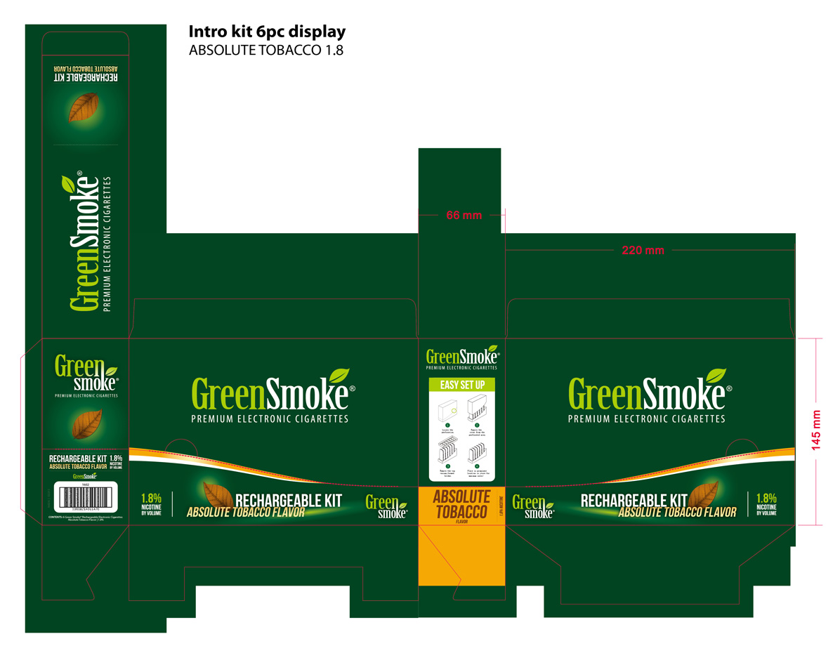 Greensmoke电子烟包装设计