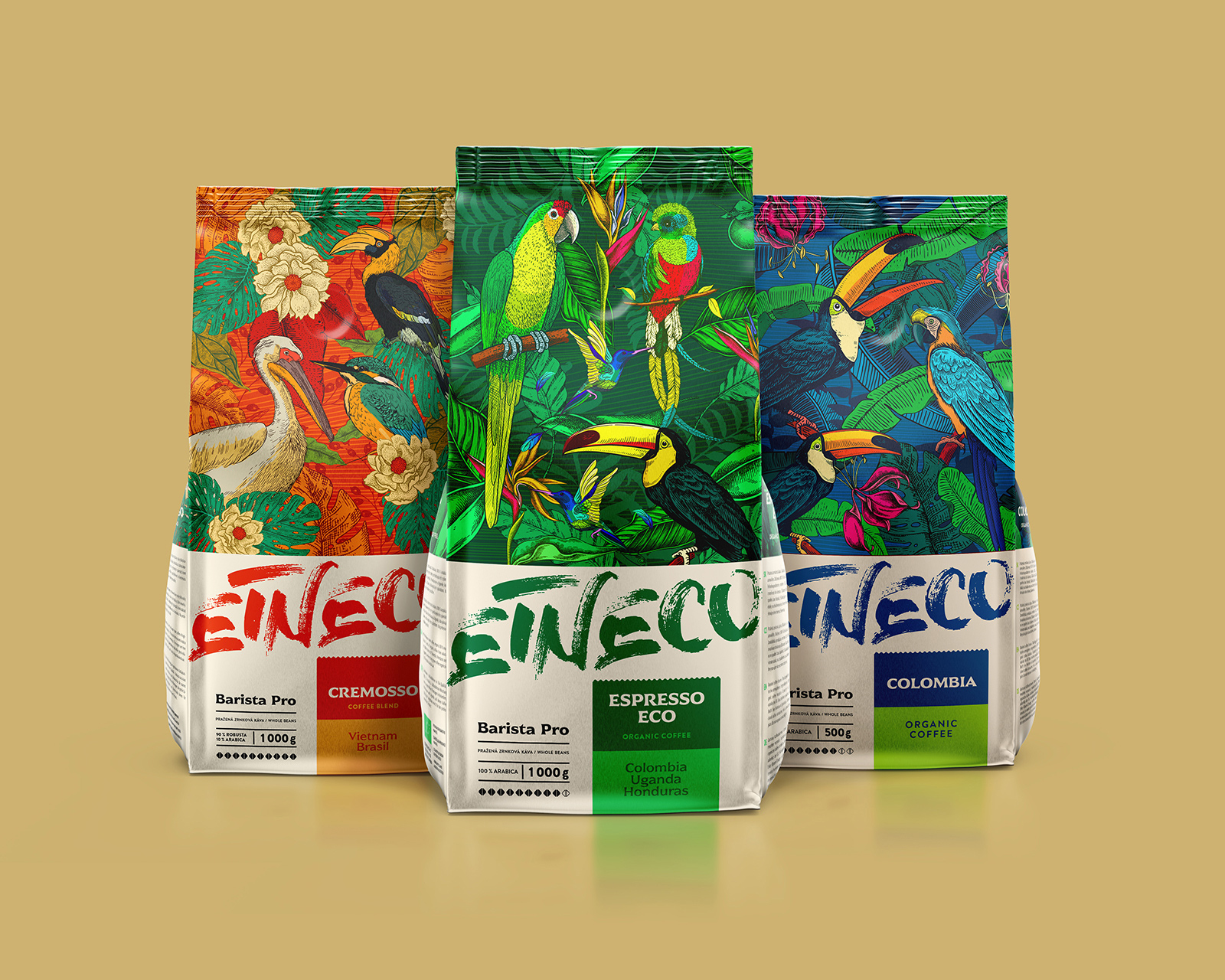Etneco咖啡富有创意的包装设计欣赏