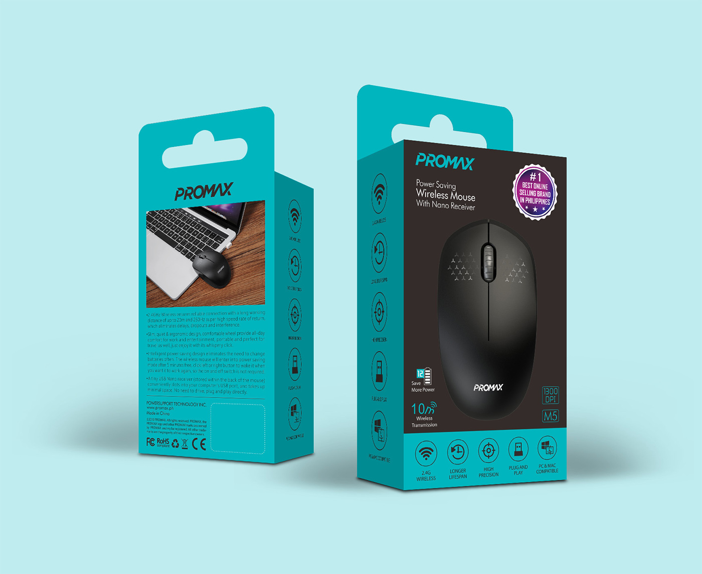Keyboard and  Mouse Packing Design