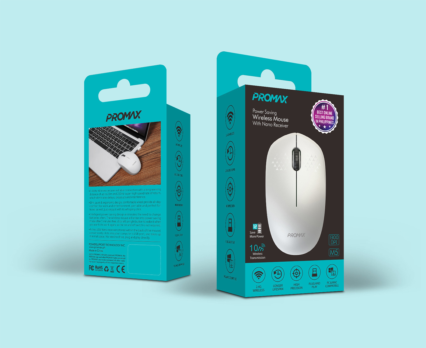 Keyboard and  Mouse Packing Design