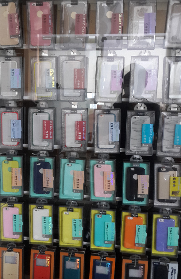 ROCK mobile phone case packing design