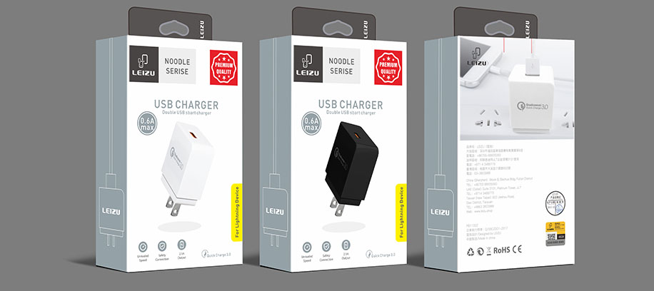 LEIZU Fast charging packing design