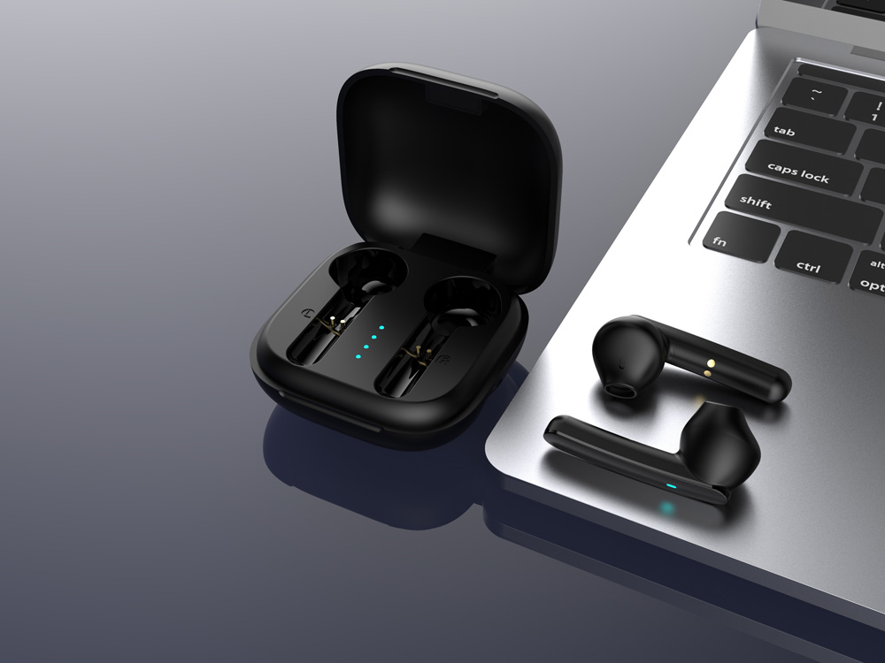 TWS蓝牙耳机3D渲染