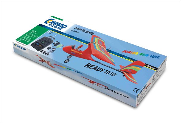 Model aircraft packing design