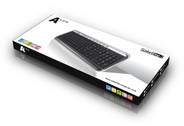 SATELLITE keyboard packing design