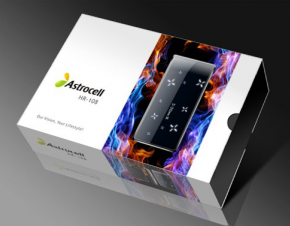Astrocell mobile phone packing design