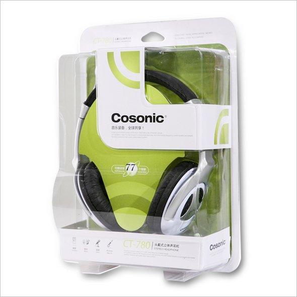 Cosonic Headphone Packaging Design