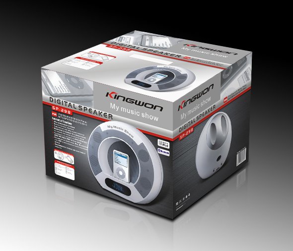 Kingwon Speaker Packaging Design